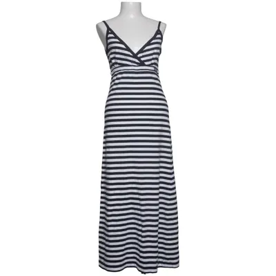Robe longue (Bleu, Blanc) de Aqua Coton