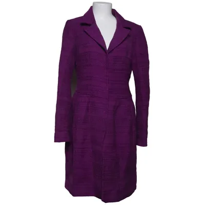 Jas (Lila) van Alberta Ferretti Polyamide, Wol