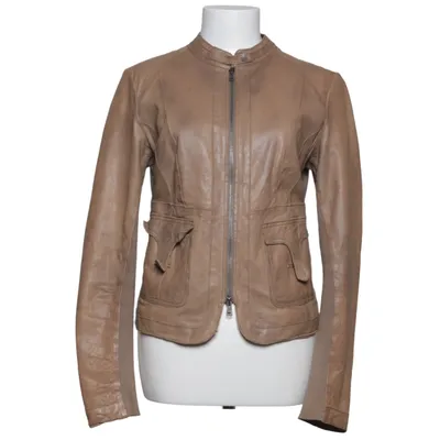 Leren jack (Beige) van Reward Leer