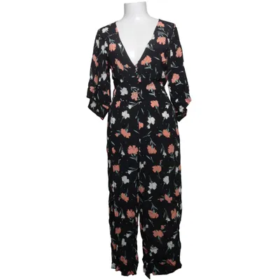 Jumpsuit (Black, Multicolored) from Miss Selfridge Petites Viscose