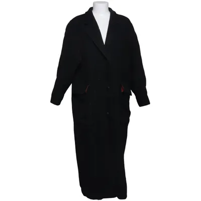 Coat (Black) from Master-Coat Polyester, Viscose, Wool