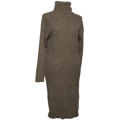 Turtleneck dress (Green) from Ichi