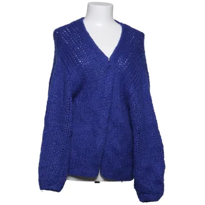 Cardigan (Blauw) van Oui Acryl, Mohair, Polyamide, Wol