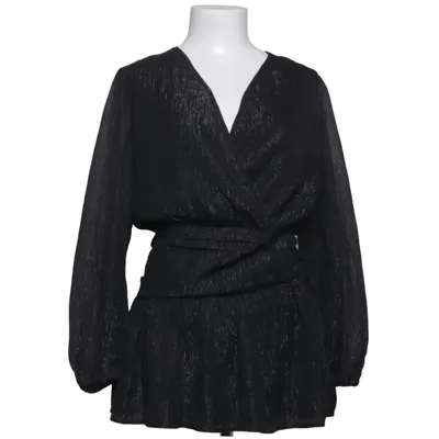 Robe portefeuille (Noir) de Gina Tricot Polyester recyclé
