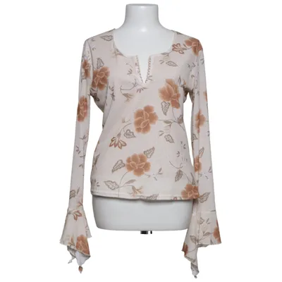 Top (Beige, Brown) from Randigarutan Polyester
