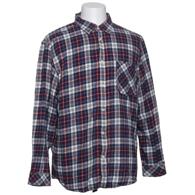 Chemise en flanelle (Bleu, Blanc, Rouge) de Casual