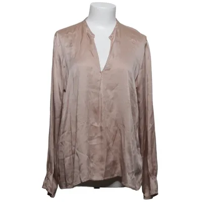 Blouse (Beige) van Tandem Elastaan, Zijde