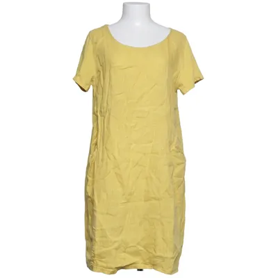 Klänning (Gul) från New Collection Bomull, Elastan, Linne