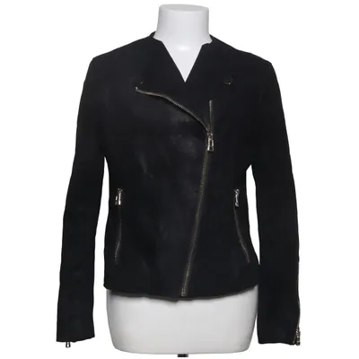 Biker jacket (Black) from Frontrow Leather, Polyester