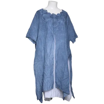 Robe (Bleu, Blanc) de Ulla Popken Coton