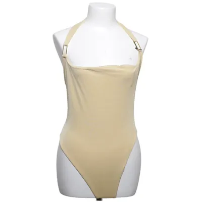 Swimsuit (Beige) from Camila Coelho Elastane, Metallic fiber, Polyamide