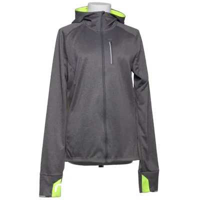 Capuchon sweater (Grijs, Geel) van H&M Sport Polyester