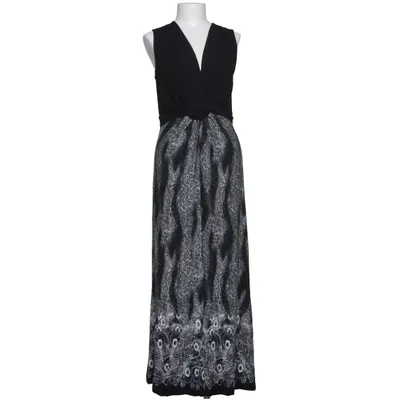 Maxi jurk (Zwart, Grijs, Wit) van Vivance Collection Elastaan, Viscose
