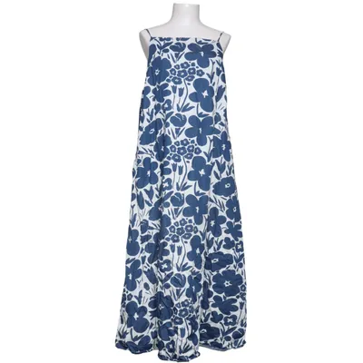 Maxi dress (Blue, White) from Marimekko x Uniqlo Cotton