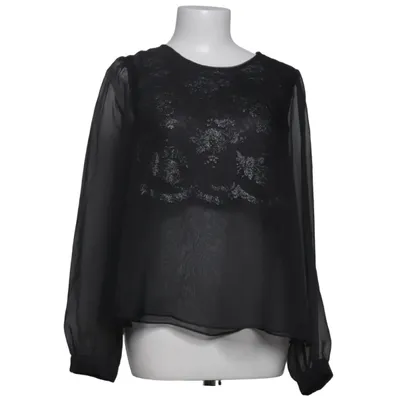 Blouse (Black) from Ida Sjöstedt Metallic fiber, Polyamide