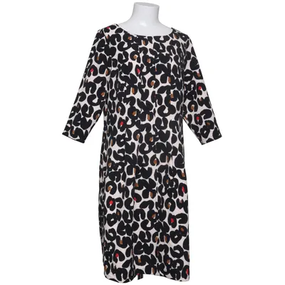 Dress (Black, White, Red) from Alba Moda Elastane, Polyester