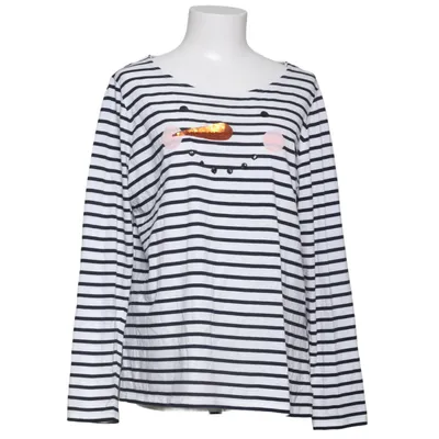 Långärmad t-shirt (Vit, Svart) från Boden Bomull