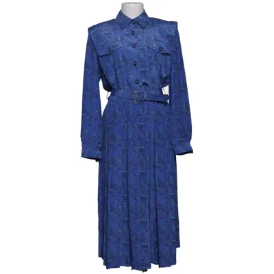 Shirt dress (Blue, Multicolored) from Leslie Fay