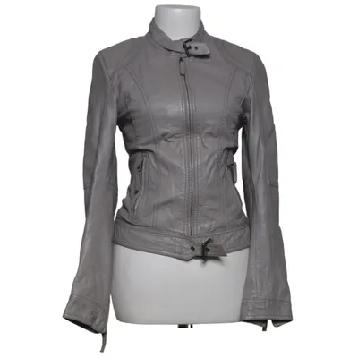 Leather jacket (Gray) from Oakwood Cotton, Leather