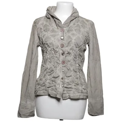 Blouse (Gray) from Piro by Klaus Berggren Cotton, Elastane