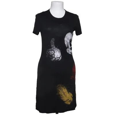 Jurk (Zwart, Meerkleurig) van Desigual Disney Elastaan, Viscose