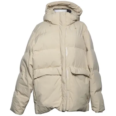 Down jacket (Beige) from Holzweiler Down, Feather, Recycled polyester