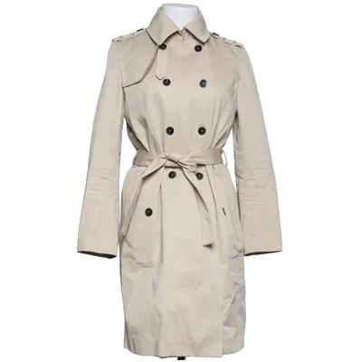 Trench coat (Beige) from Sandro Acetate, Cotton
