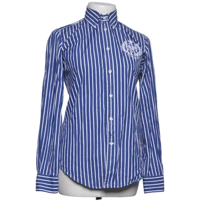 Skjorte (Blå, Hvid) fra Ralph Lauren Bomuld