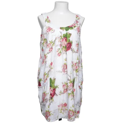 Robe (Blanc, Multicolore) de Capri Collection Coton