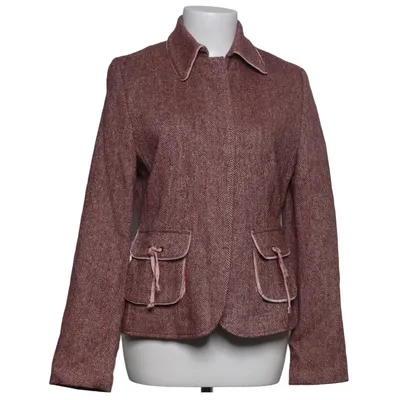 Blazer (Rouge, Blanc) de Concept UK Élasthane, Polyester, Soie, Viscose, Laine
