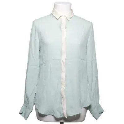 Shirt (Groen, Wit) van Zara Woman Studio Zijde