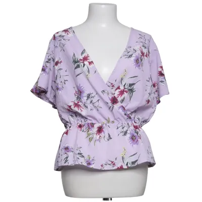 Wrap top (Purple, Multicolored) from Samsa Collection Polyester