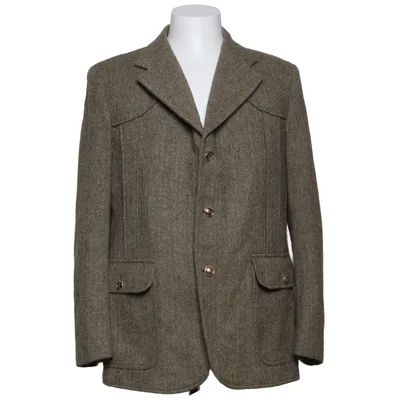 Blazer (Beige) from St Michael Polyamide, Wool