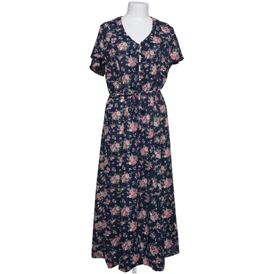 Omlottklänning (Blå, Flerfärgad) från Eurofashion Polyester