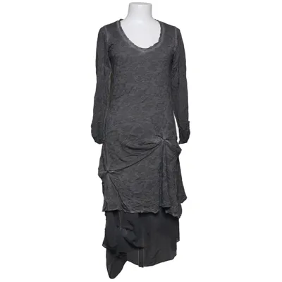 Dress (Gray) from Design Werk Cotton, Elastane, Polyamide, Viscose