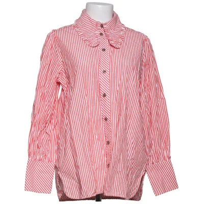 Shirt (Rood, Wit) van Ganni Organisch katoen