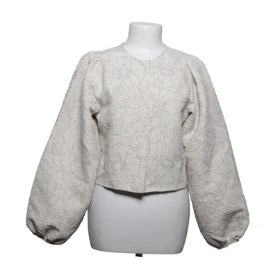 Blus (Jacquard Rose Blouse) från Costes Elastan, Metallfiber, Polyester