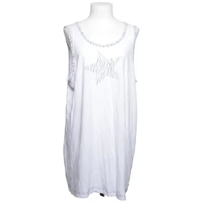 Pyjamaslinne (Vit, Grå) från Damella Bomull