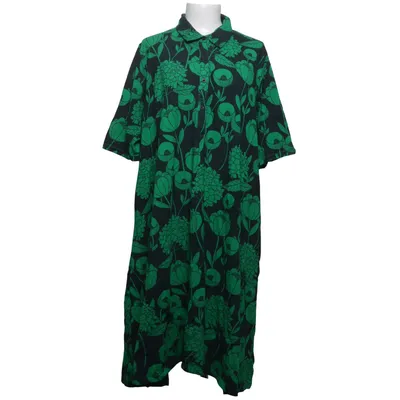 Robe chemise (Vert, Noir) de Danefae Coton, Élasthane, Modal
