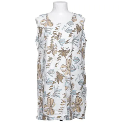 Robe (Blanc, Marron, Bleu, Multicolore) de Twenty One Lin, Viscose