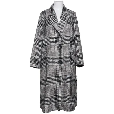Coat (Black, Gray, White) from Couchel Acrylic, Cotton, Polyester, Wool
