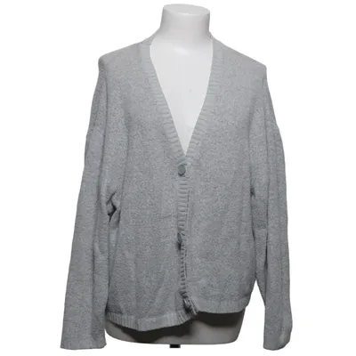 Cardigan (Gris) de Bershka_BSKGIRL Acrylique, Élasthane, Polyamide