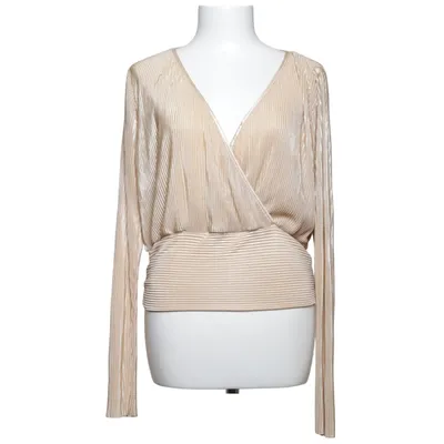 Slå-om top (Beige) fra SBetro Elastan, Polyester