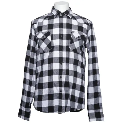 Flannel shirt (Black, White) from Monia Cotton