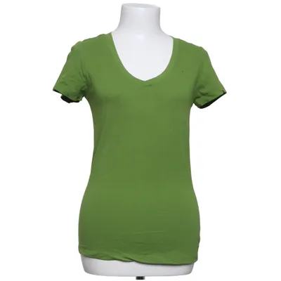 T-shirt (Groen) van Active Basic Katoen, Elastaan