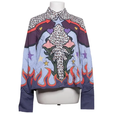 Blus (Blå, Flerfärgad) från Mary Katrantzou Bomull, Elastan