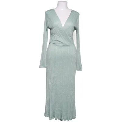Maxikjole (Grøn) fra Mango Polyamid, Polyester, Viscose