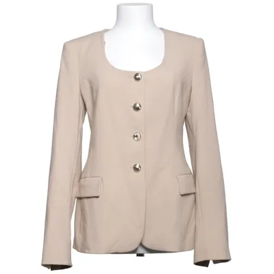 Blazer (Beige) fra Zara Polyester, Viscose