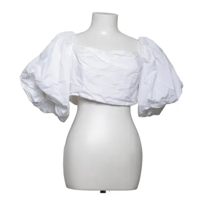 Top (Hvid) fra H&M Trend Bomuld, Viscose