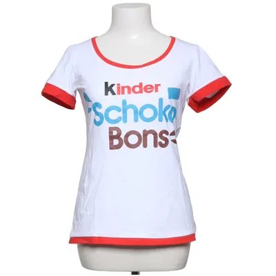 T-shirt (Hvid, Flerfarvet) fra Deiters Bomuld, Elastan